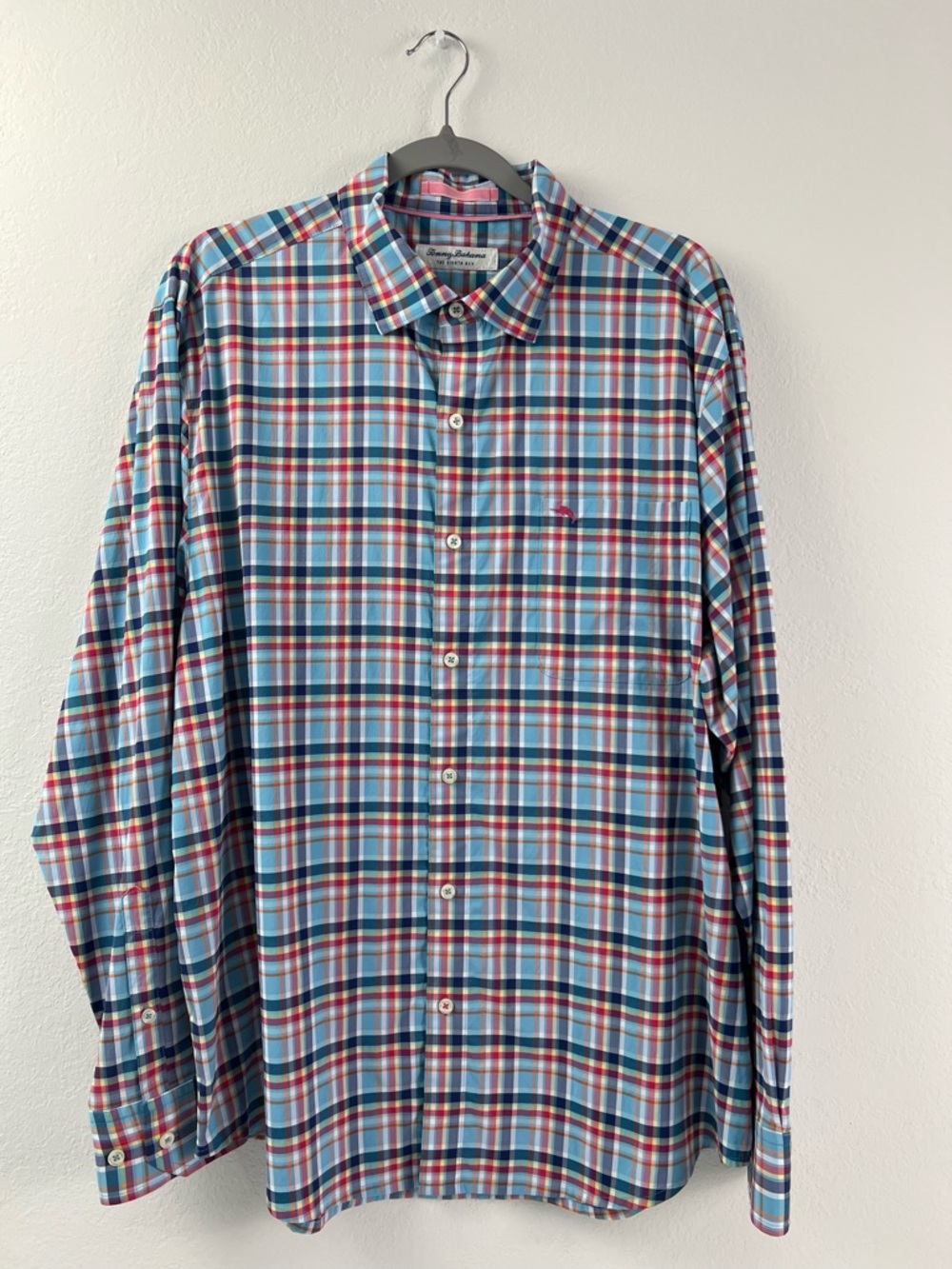 Tommy Bahama The Siesta Key Plaid Long Sleeve Button Down